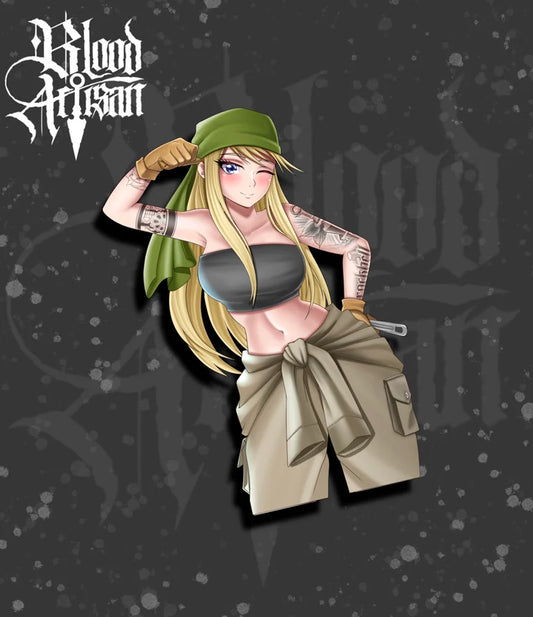 Winry Rockbell Clothed Decal