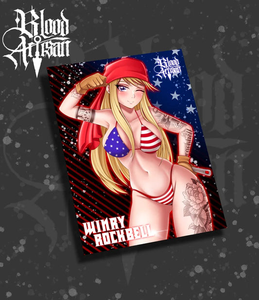 Winry American Print